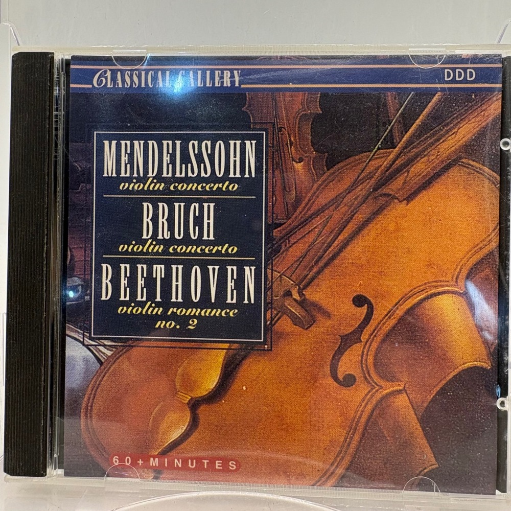 Mendelssohn Bruch Beethoven Violin Concerto Romance CD Classical Gallery CLG